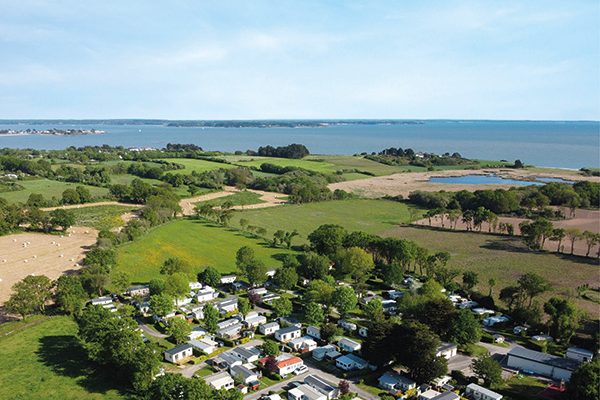 Camping vu du ciel